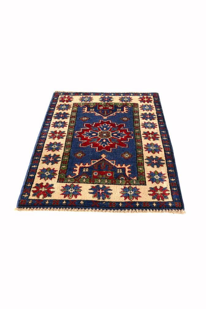 2' x 2' 11 Hand Knotted Kazak Rug