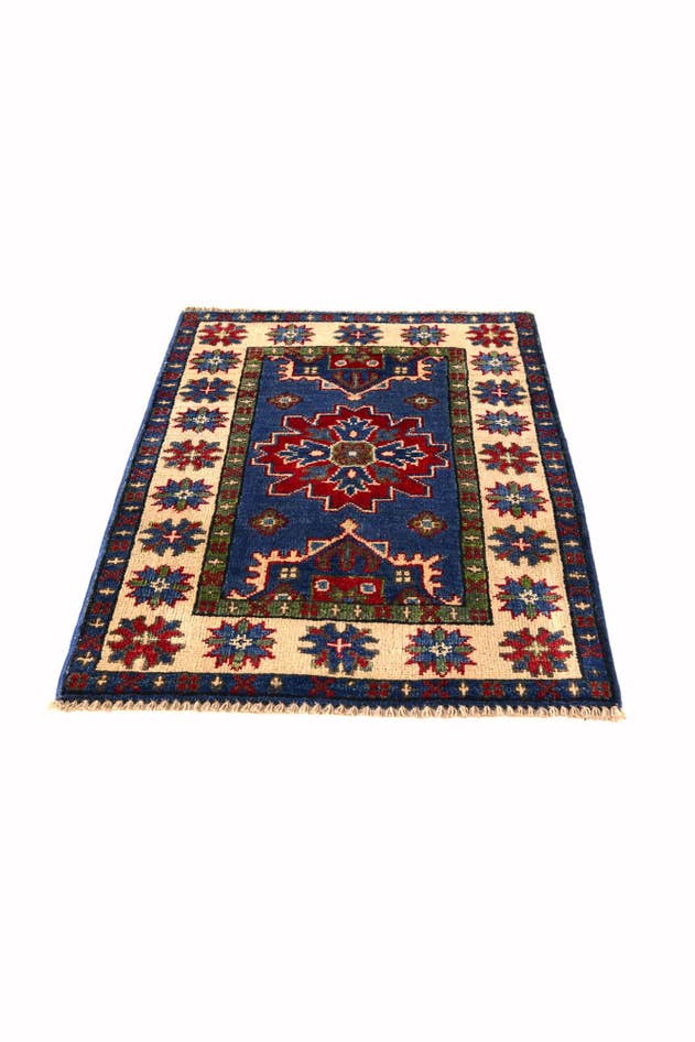 Detail image of 2' x 2' 11 Hand Knotted Kazak Rug
