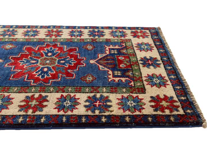 2' x 2' 11 Hand Knotted Kazak Rug
