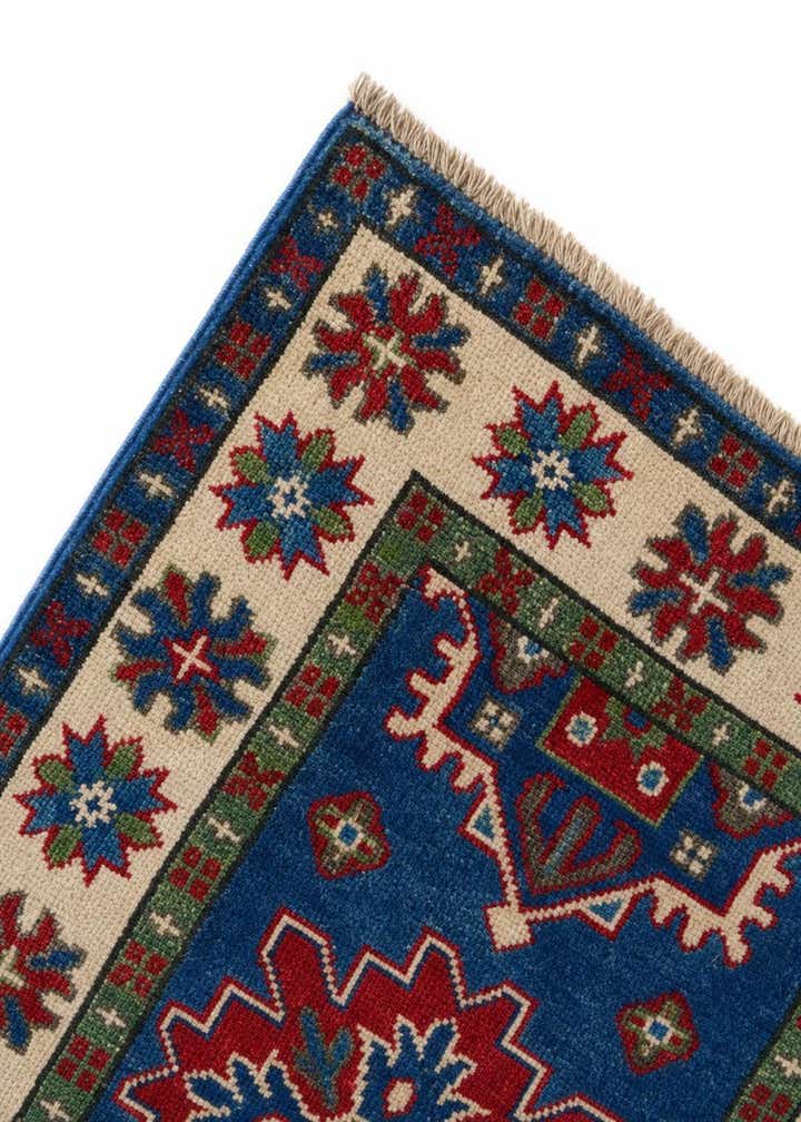 2' x 2' 11 Hand Knotted Kazak Rug