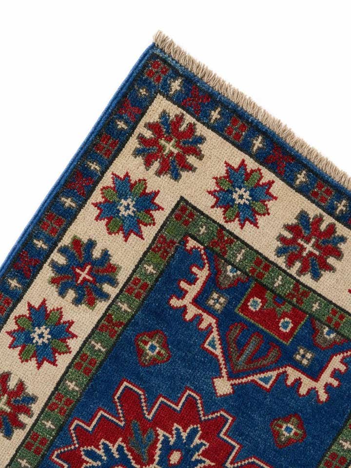 2' x 2' 11 Hand Knotted Kazak Rug