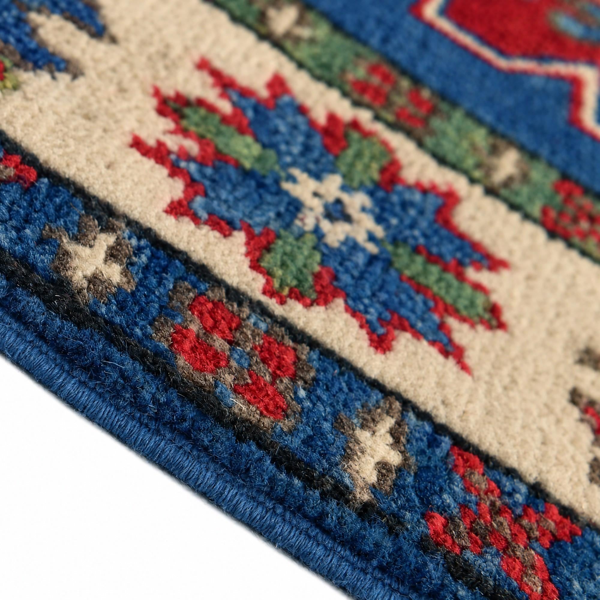 60cm x 90cm Hand Knotted Kazak Rug