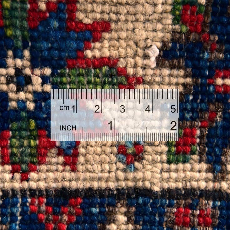 Detail image of 2' x 2' 11 Hand Knotted Kazak Rug