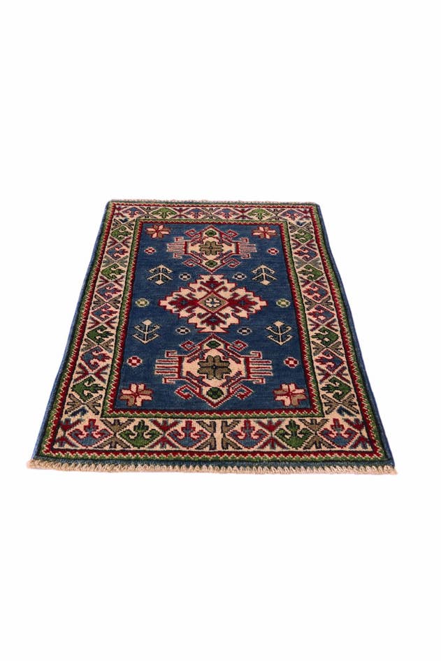 Detail image of 1' 11 x 3' 1 Hand Knotted Kazak Rug