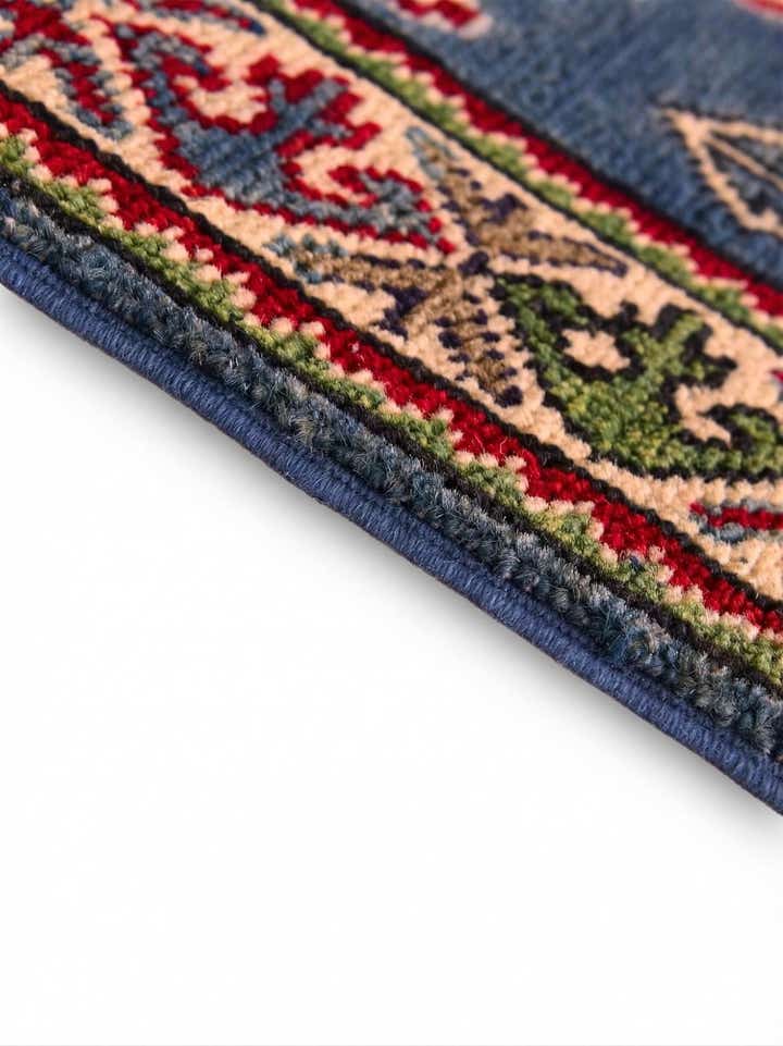 1' 11 x 3' 1 Hand Knotted Kazak Rug
