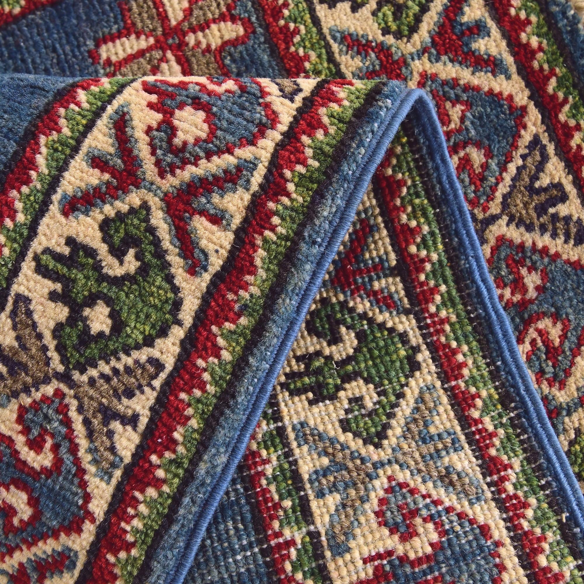 1' 11 x 3' 1 Hand Knotted Kazak Rug