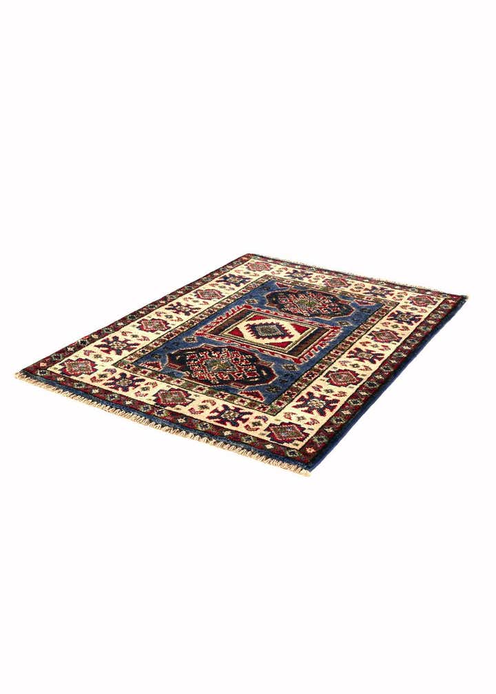2' x 2' 8 Hand Knotted Kazak Rug