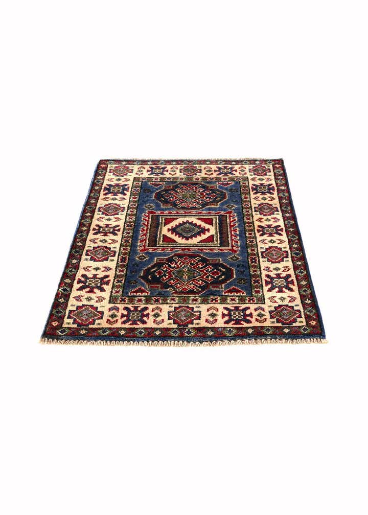 2' x 2' 8 Hand Knotted Kazak Rug