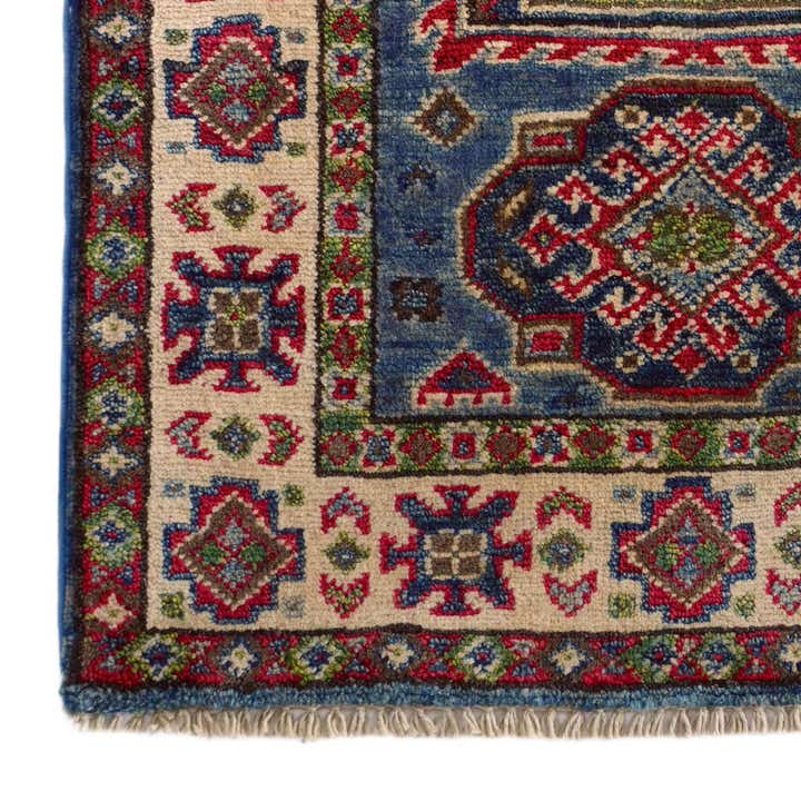 2' x 2' 8 Hand Knotted Kazak Rug