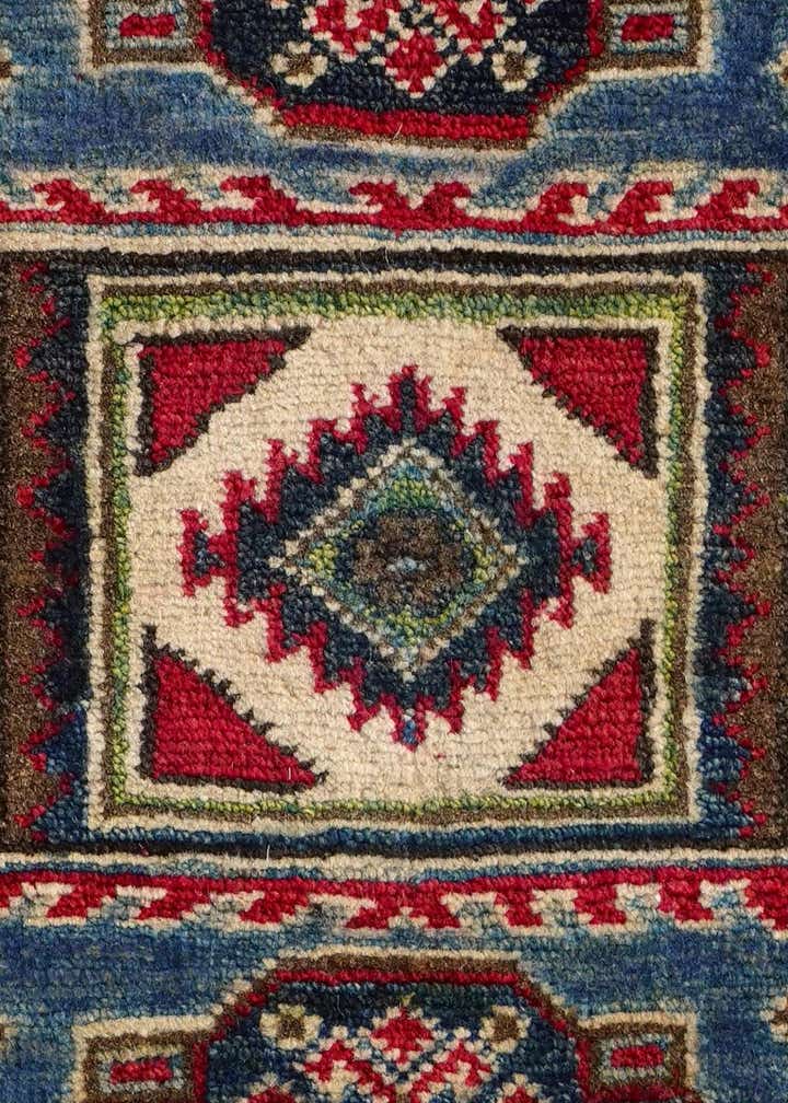 2' x 2' 8 Hand Knotted Kazak Rug