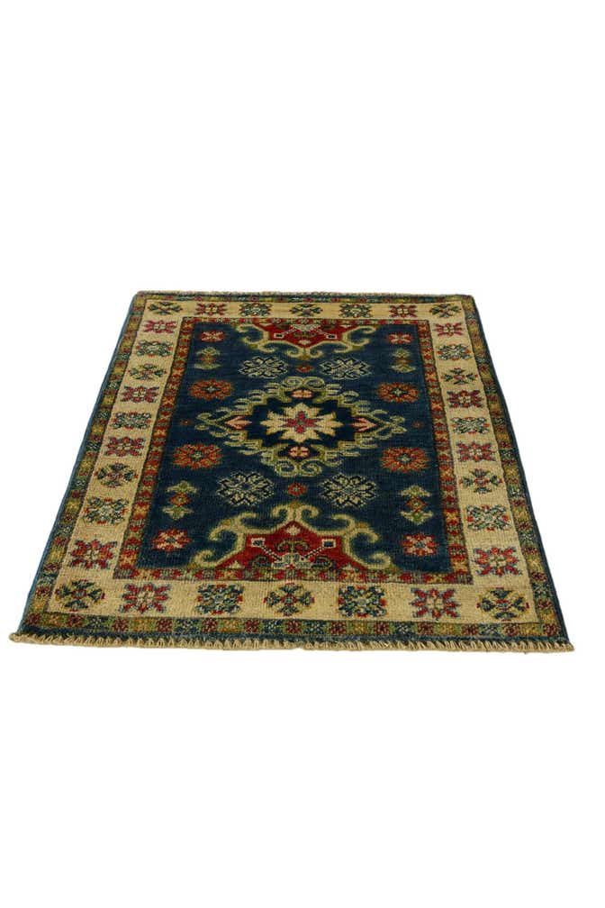 2' 3 x 3' Hand Knotted Kazak Rug