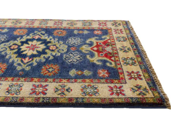 2' 3 x 3' Hand Knotted Kazak Rug