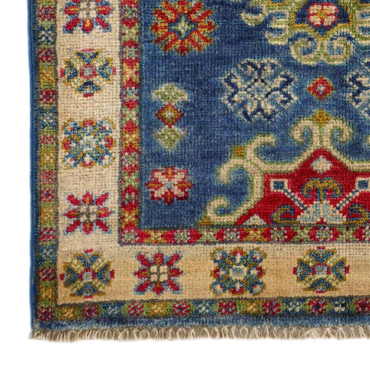 Detail image of 2' 3 x 3' Hand Knotted Kazak Rug