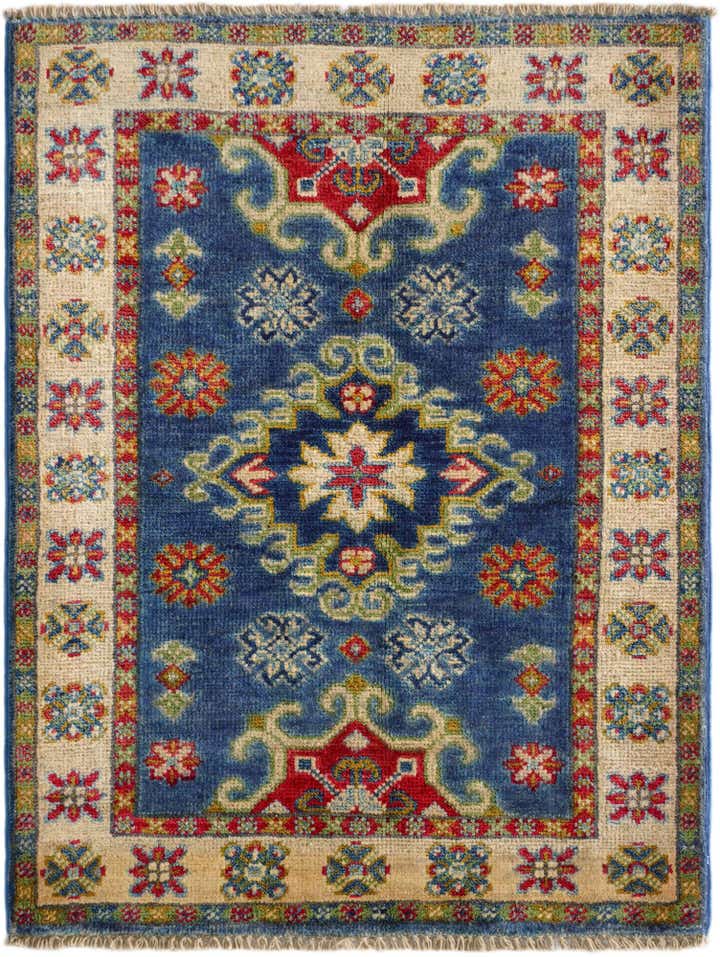 2' 3 x 3' Hand Knotted Kazak Rug