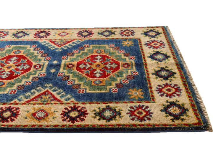 2' 2 x 3' Hand Knotted Kazak Rug