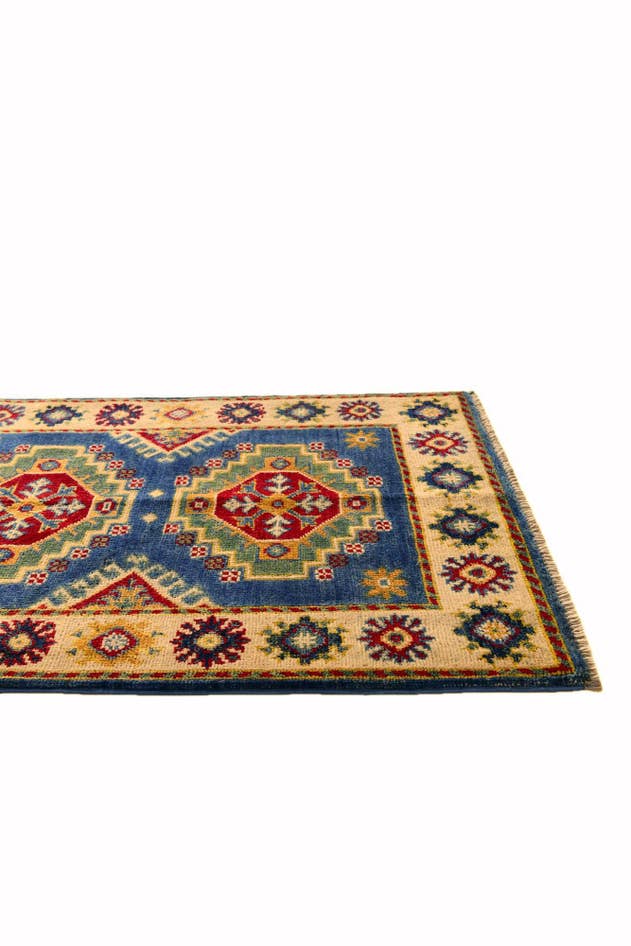 Detail image of 2' 2 x 3' Hand Knotted Kazak Rug