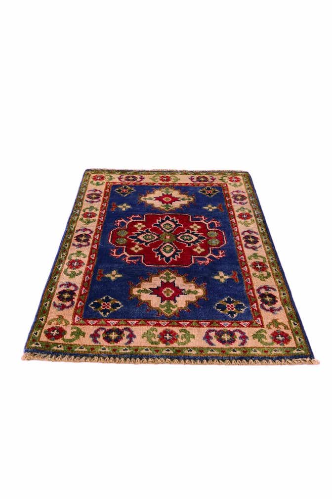 2' x 2' 11 Hand Knotted Kazak Rug