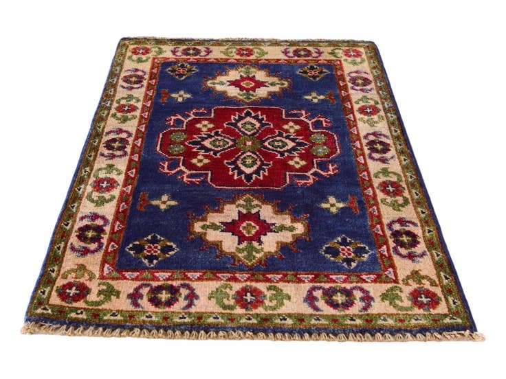 Detail image of 2' x 2' 11 Hand Knotted Kazak Rug