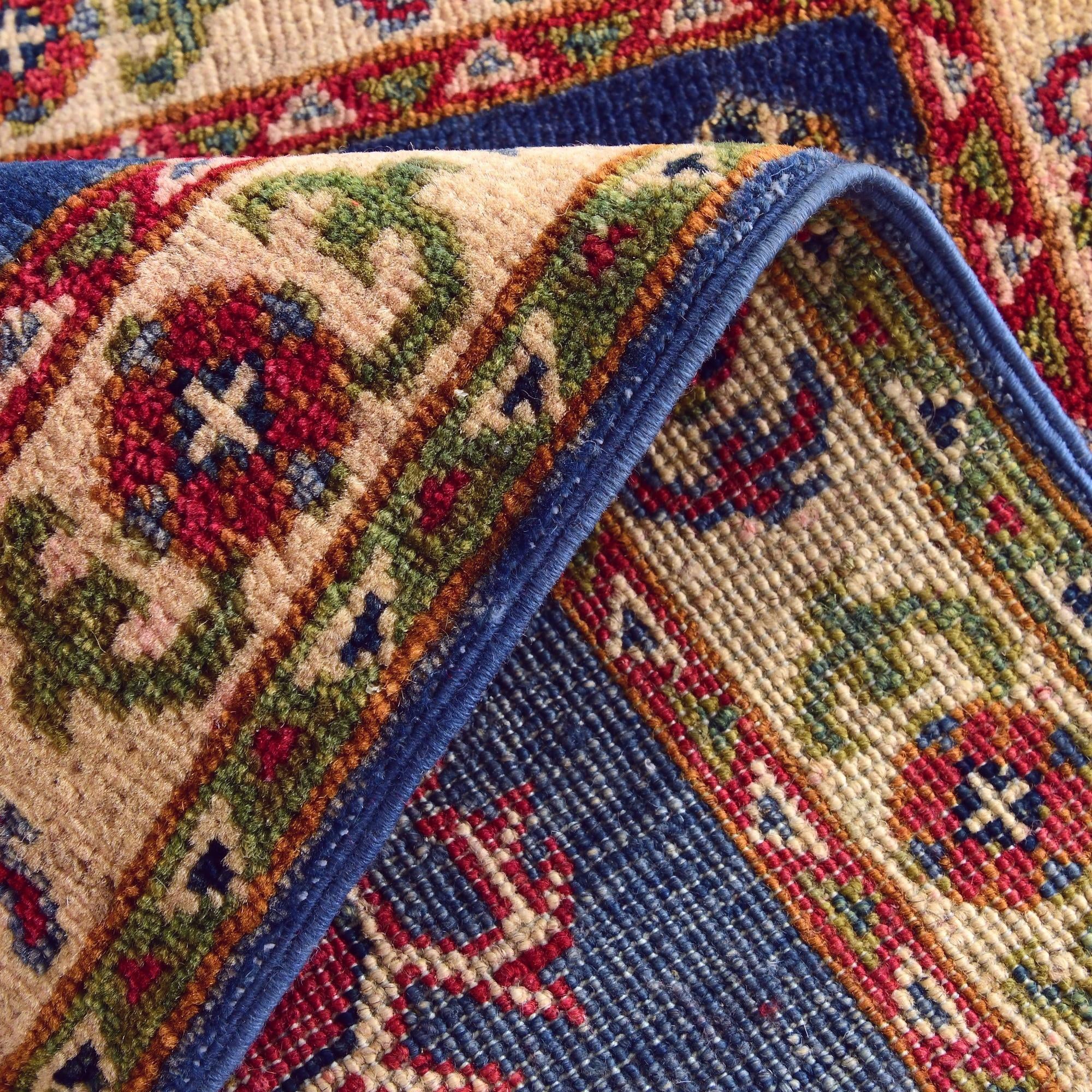 2' x 2' 11 Hand Knotted Kazak Rug