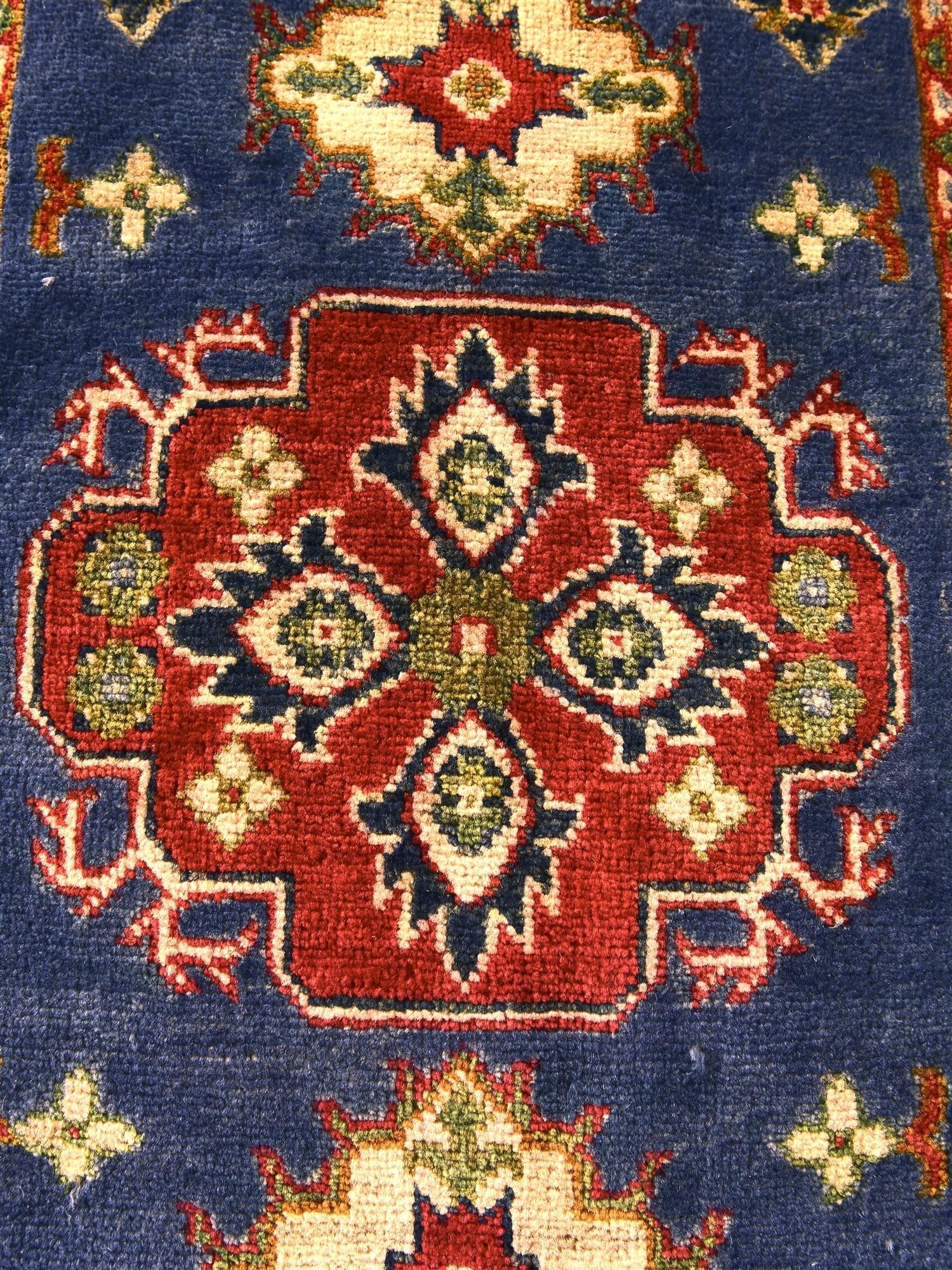 2' x 2' 11 Hand Knotted Kazak Rug