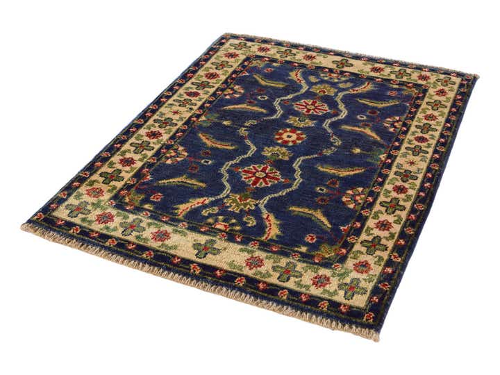 2' 2 x 3' Hand Knotted Kazak Rug