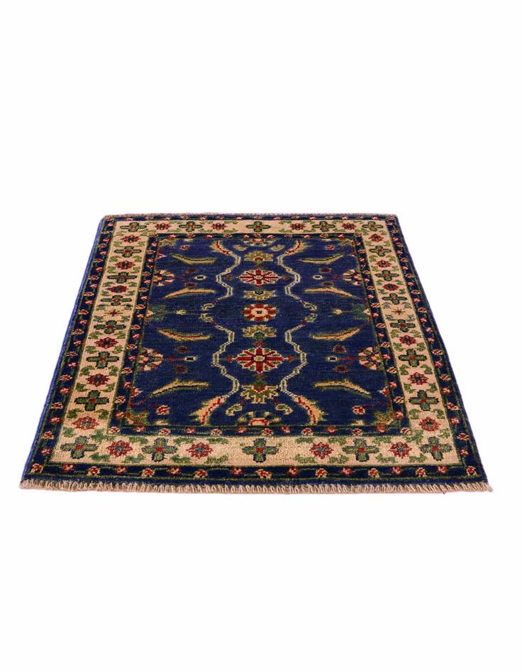 Detail image of 2' 2 x 3' Hand Knotted Kazak Rug