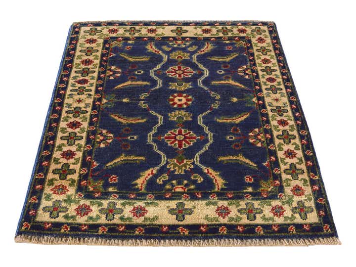 2' 2 x 3' Hand Knotted Kazak Rug