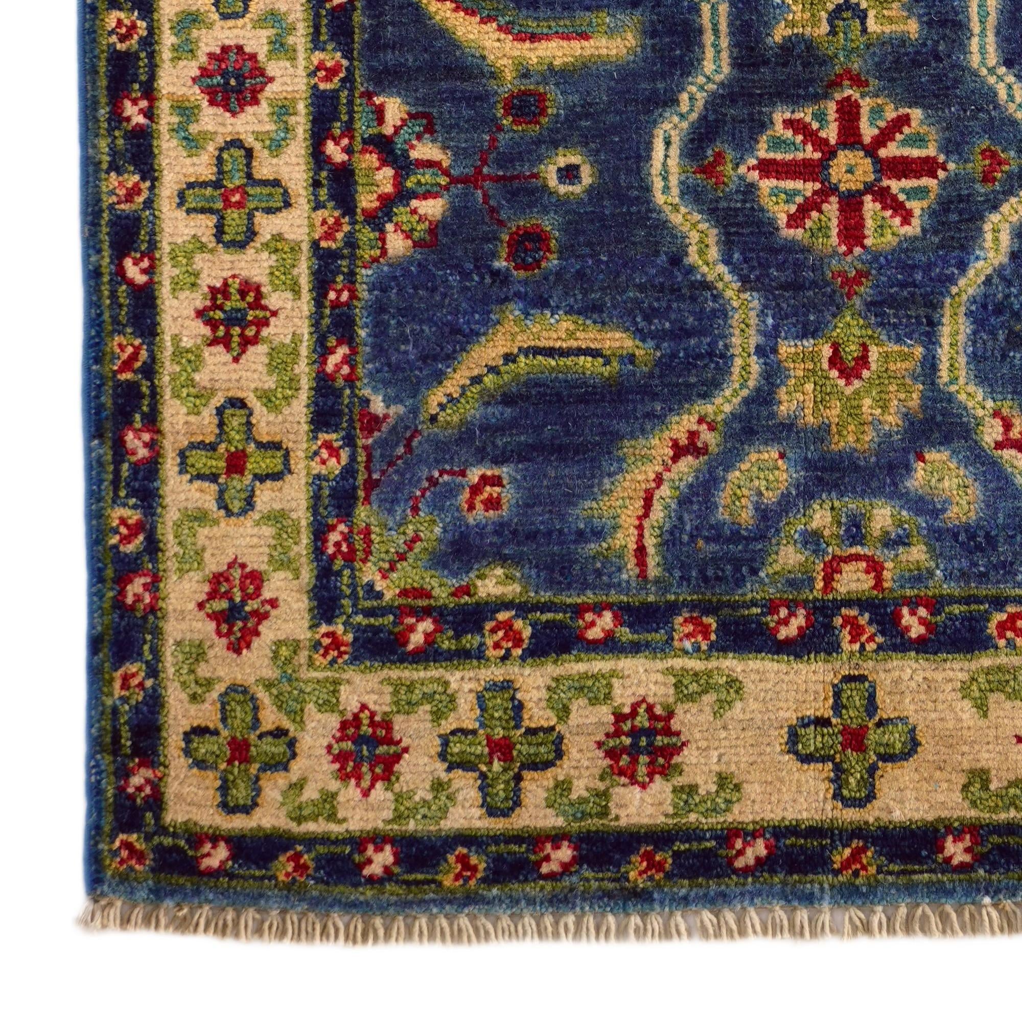2' 2 x 3' Hand Knotted Kazak Rug