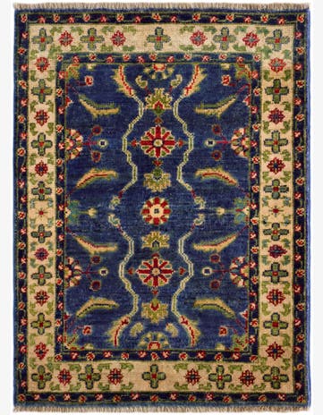 2' 2 x 3' Hand Knotted Kazak Rug