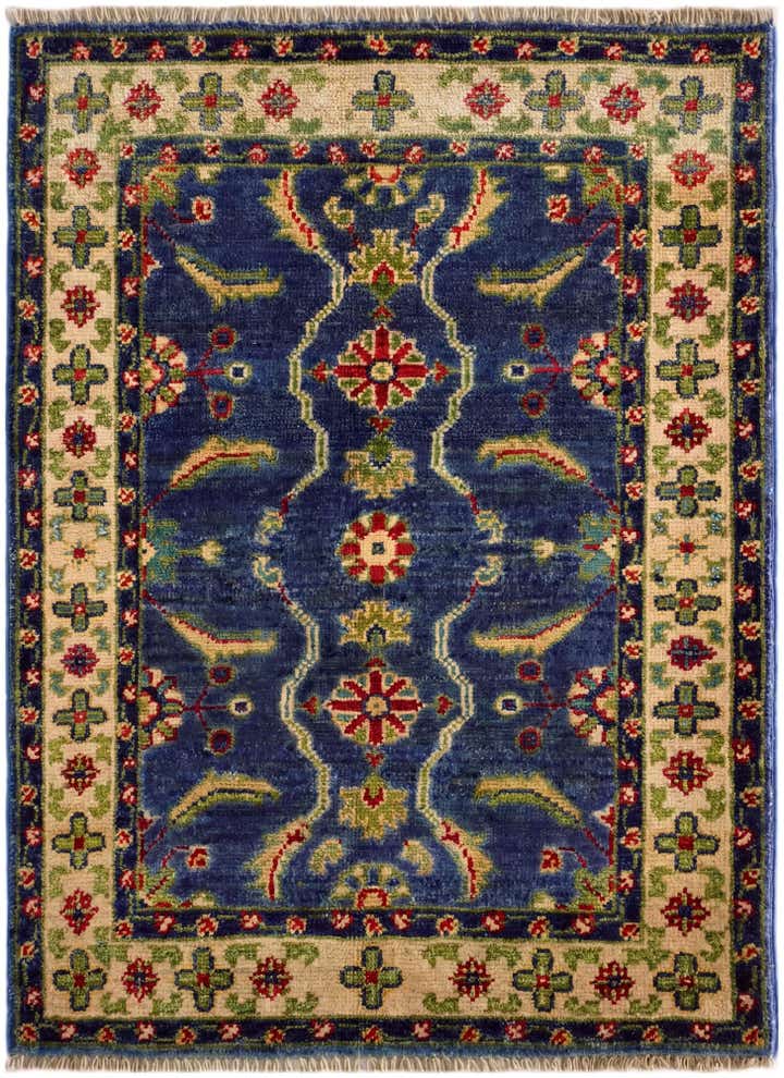 2' 2 x 3' Hand Knotted Kazak Rug