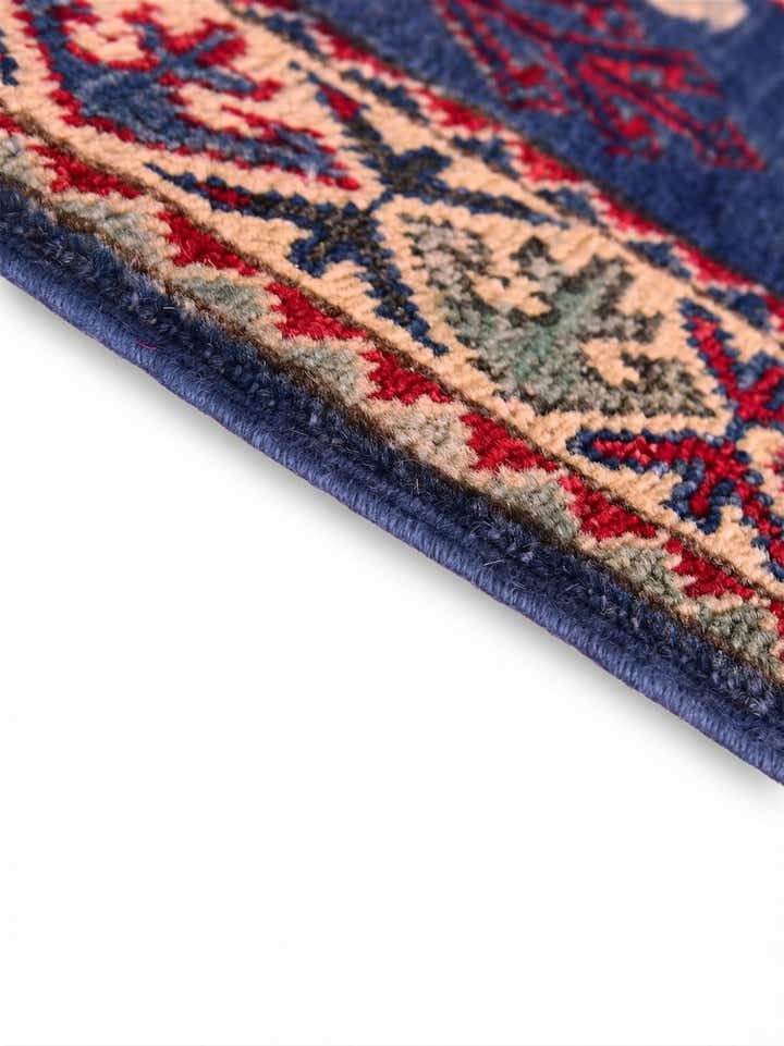 1' 11 x 3' Hand Knotted Kazak Rug