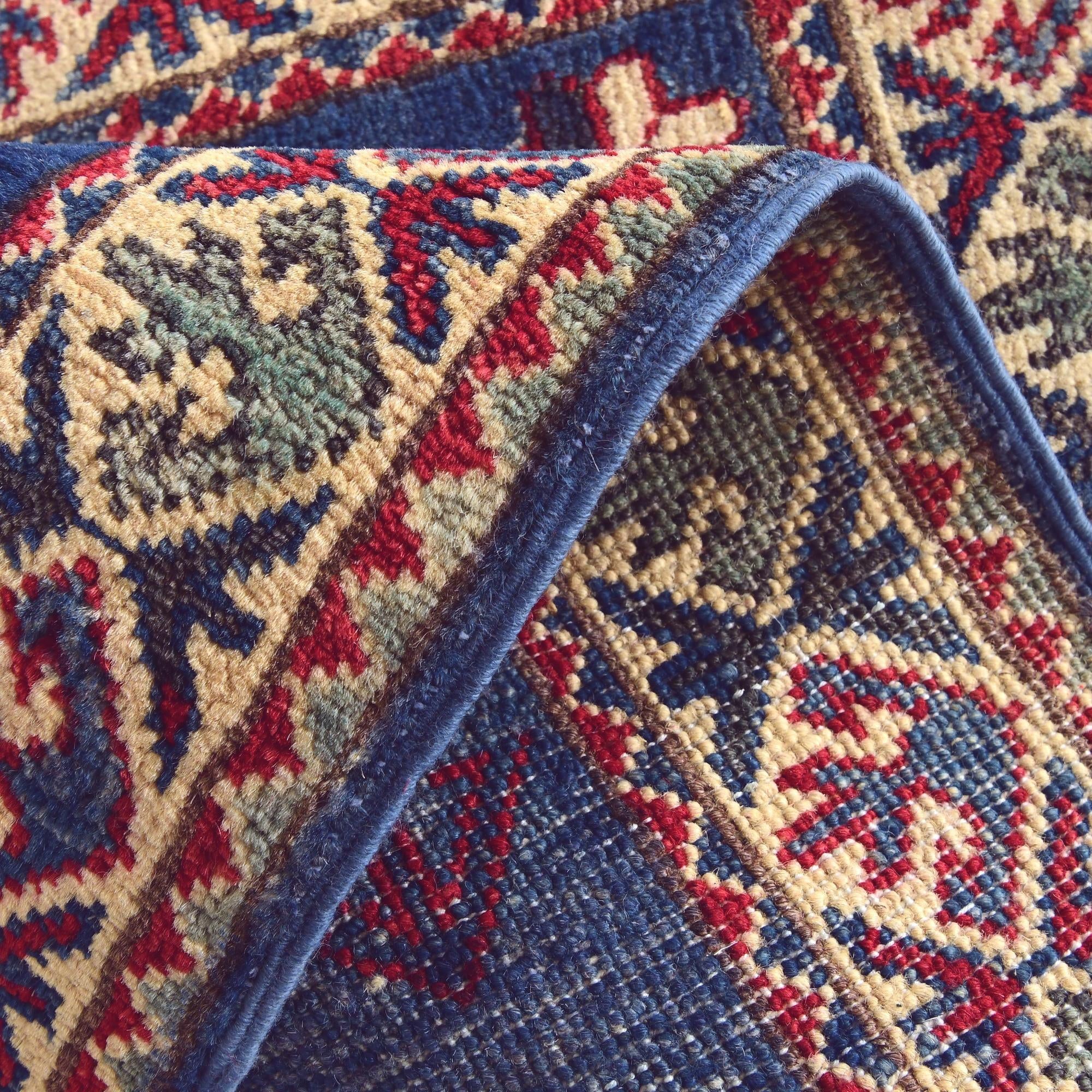 1' 11 x 3' Hand Knotted Kazak Rug