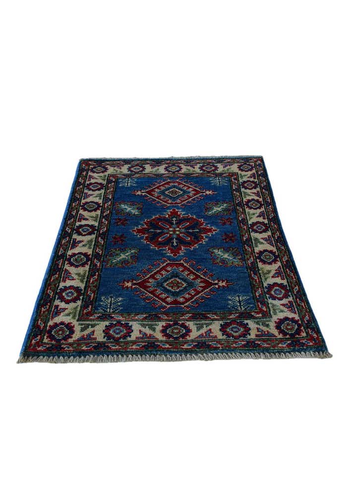 2' x 3' Hand Knotted Kazak Rug