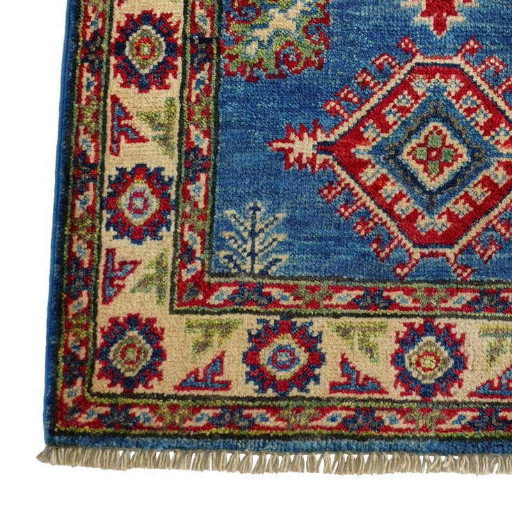 Detail image of 2' x 3' Hand Knotted Kazak Rug