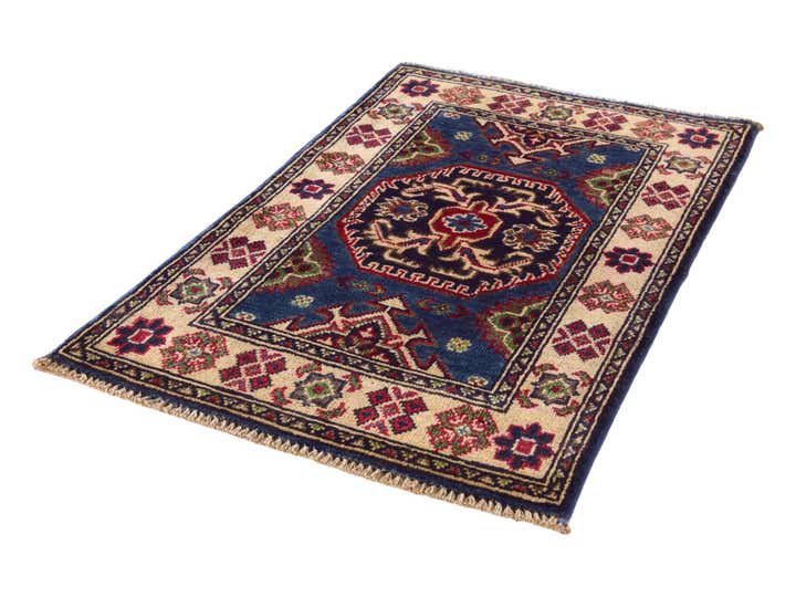 1' 10 x 3' Hand Knotted Kazak Rug