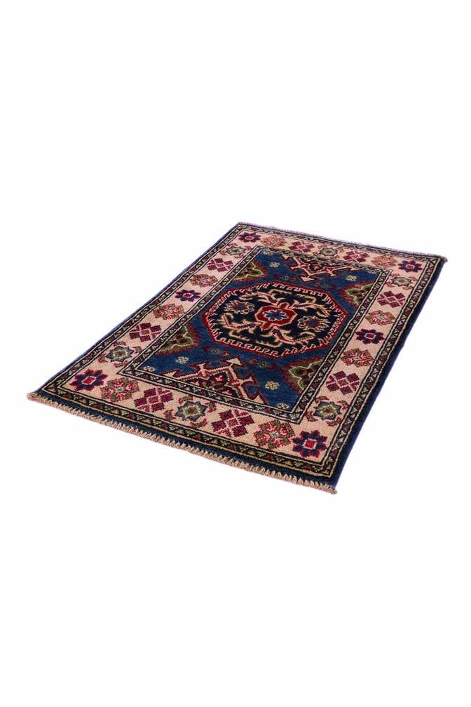 1' 10 x 3' Hand Knotted Kazak Rug