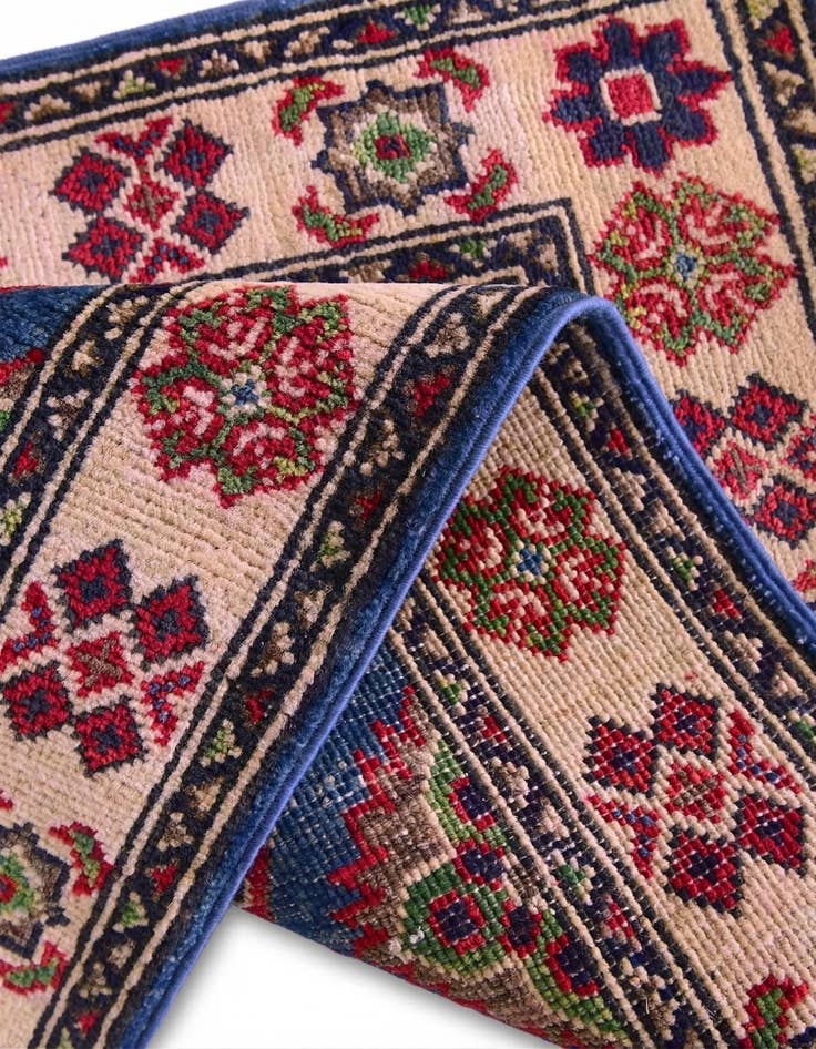 Detail image of 1' 10 x 3' Hand Knotted Kazak Rug