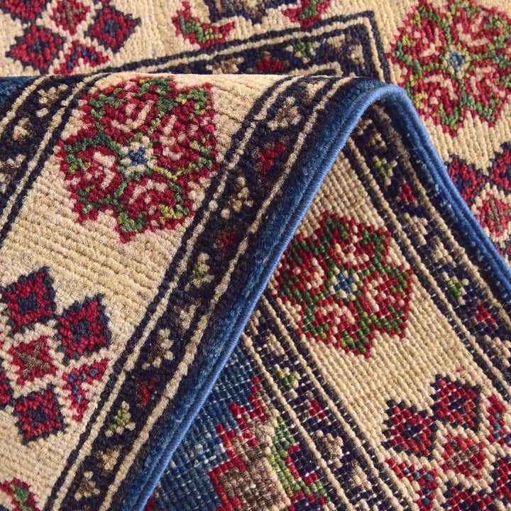 1' 10 x 3' Hand Knotted Kazak Rug