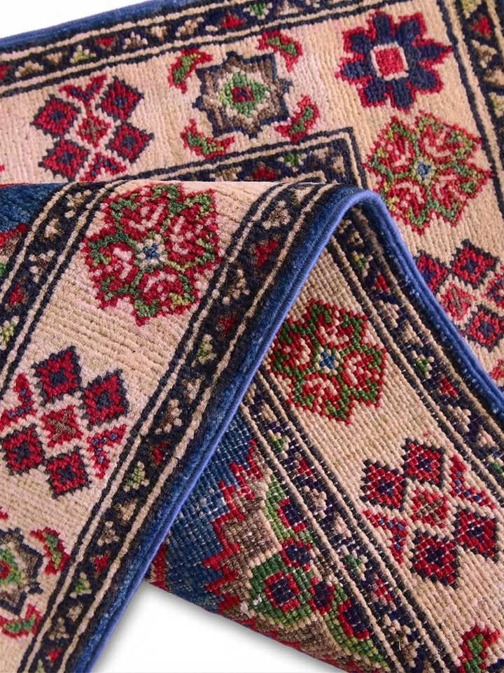 1' 10 x 3' Hand Knotted Kazak Rug