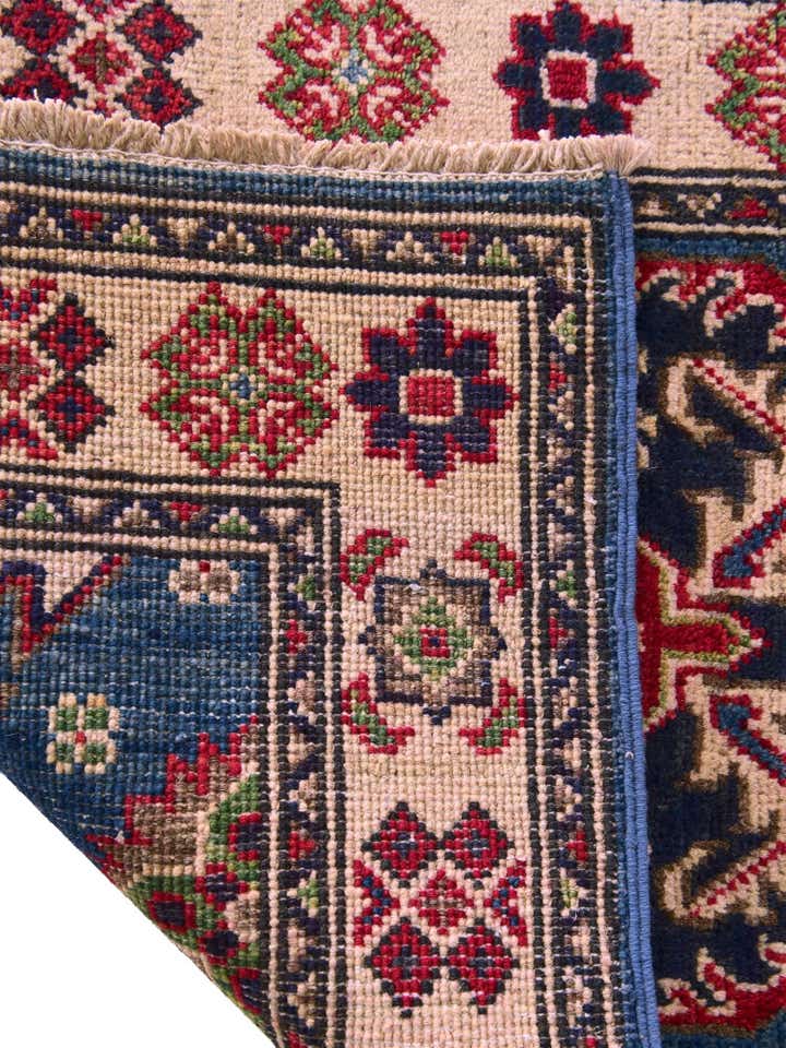 1' 10 x 3' Hand Knotted Kazak Rug