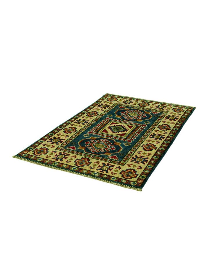 Detail image of 2' x 3' 1 Hand Knotted Kazak Rug