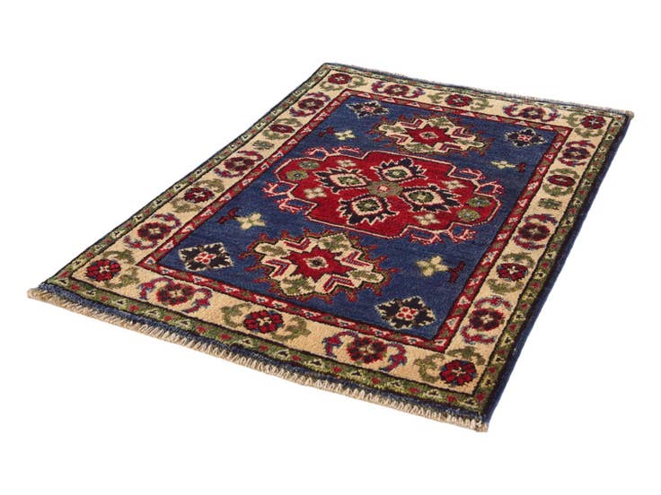 Detail image of 2' x 2' 11 Hand Knotted Kazak Rug