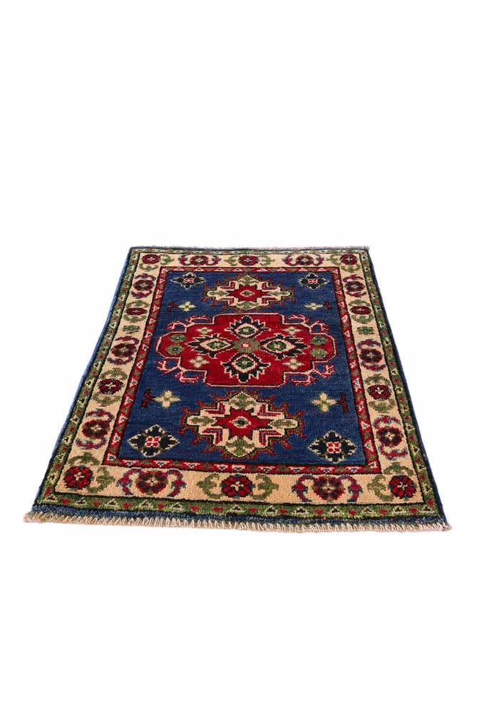 2' x 2' 11 Hand Knotted Kazak Rug