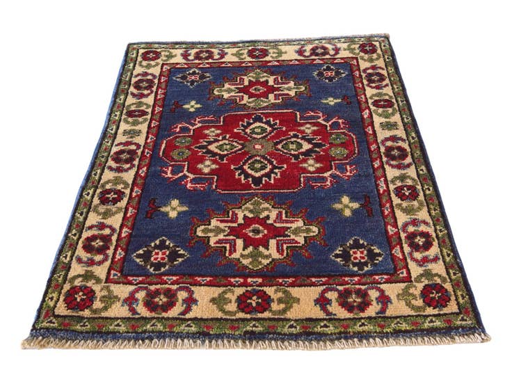 Detail image of 2' x 2' 11 Hand Knotted Kazak Rug