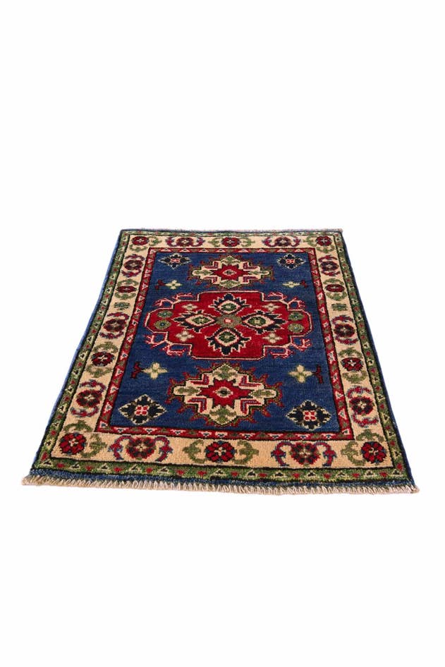 Detail image of 2' x 2' 11 Hand Knotted Kazak Rug