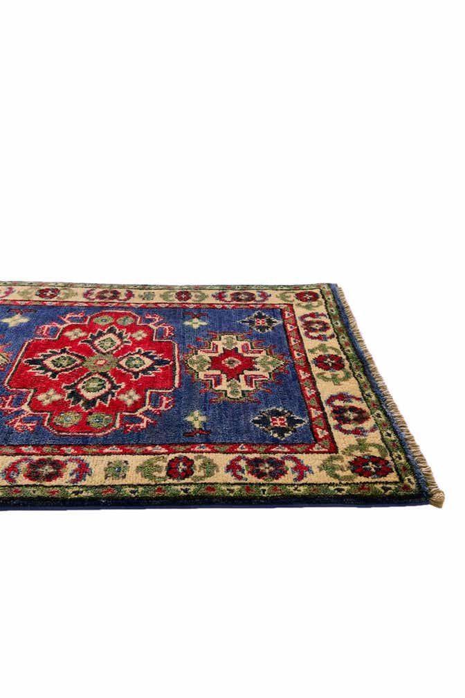 2' x 2' 11 Hand Knotted Kazak Rug