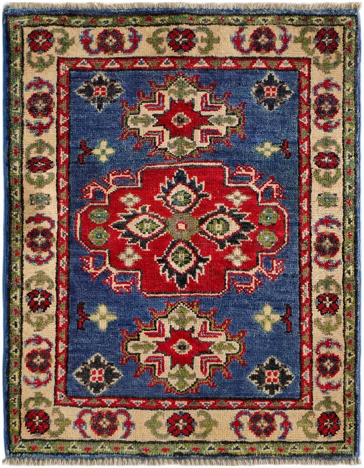 Detail image of 2' x 2' 11 Hand Knotted Kazak Rug