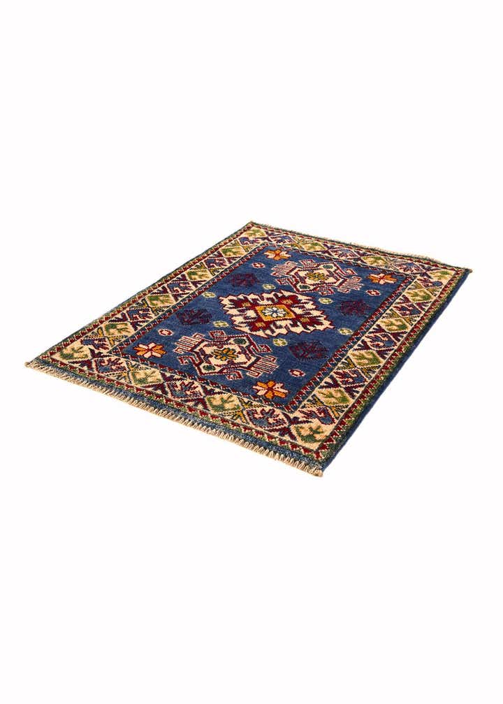 2' 2 x 2' 11 Hand Knotted Kazak Rug