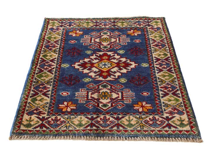 2' 2 x 2' 11 Hand Knotted Kazak Rug
