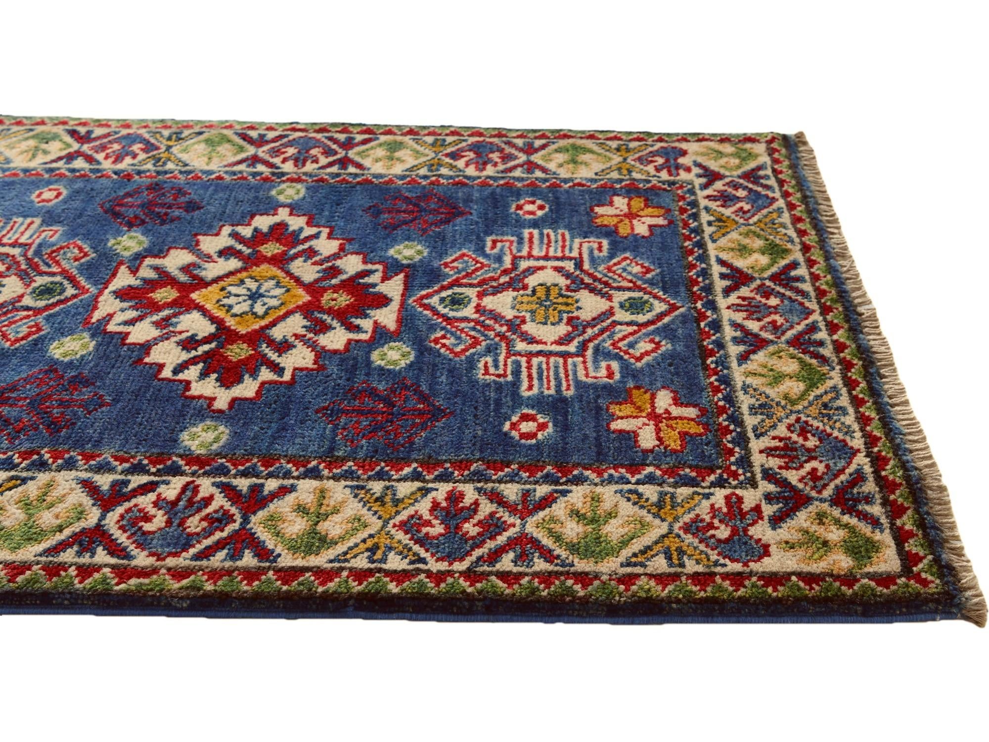 2' 2 x 2' 11 Hand Knotted Kazak Rug